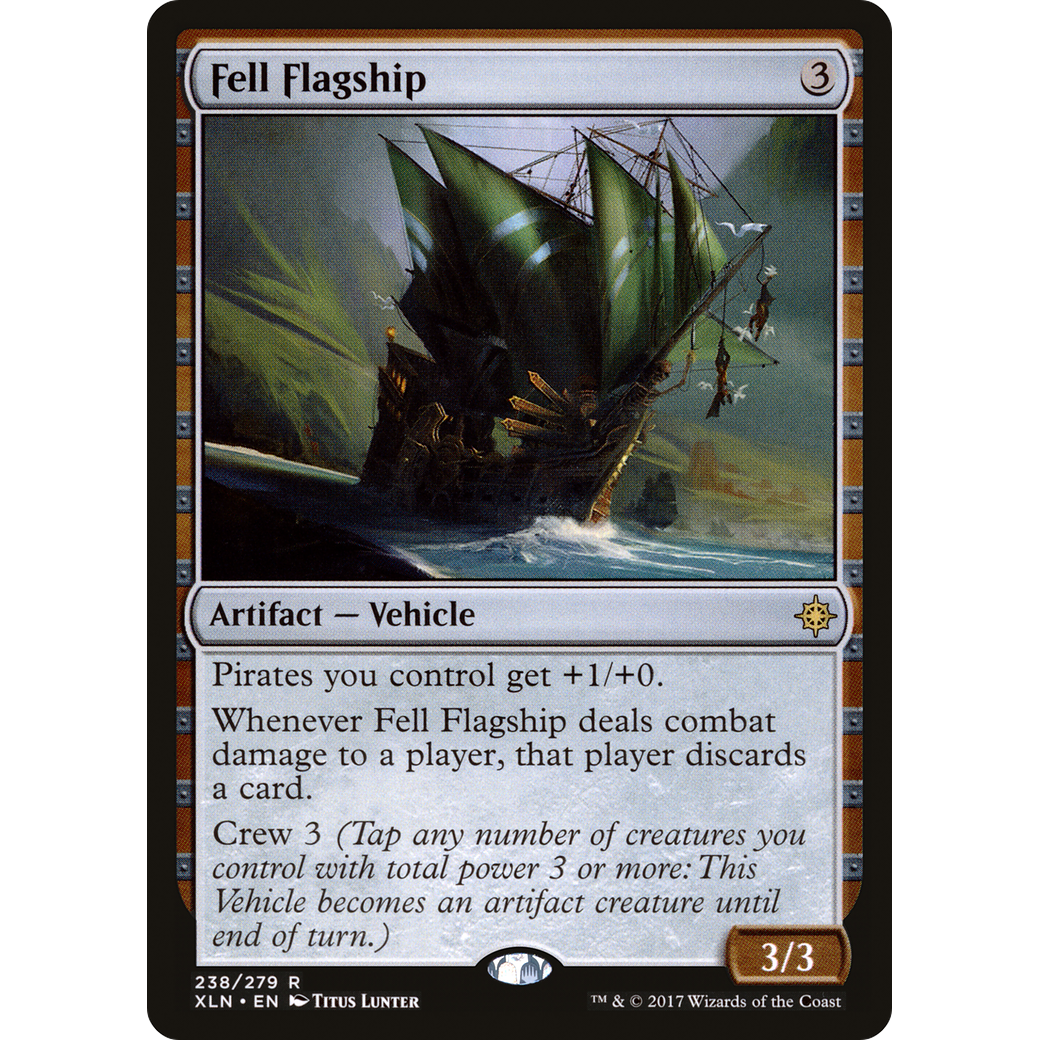 Fell Flagship (XLN-238) - Ixalan Foil