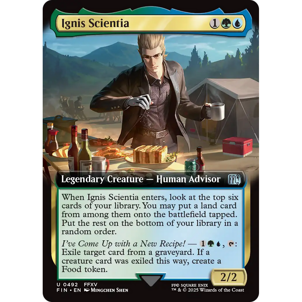 Ignis Scientia (FIN-492) - FINAL FANTASY: (Extended Art) Foil