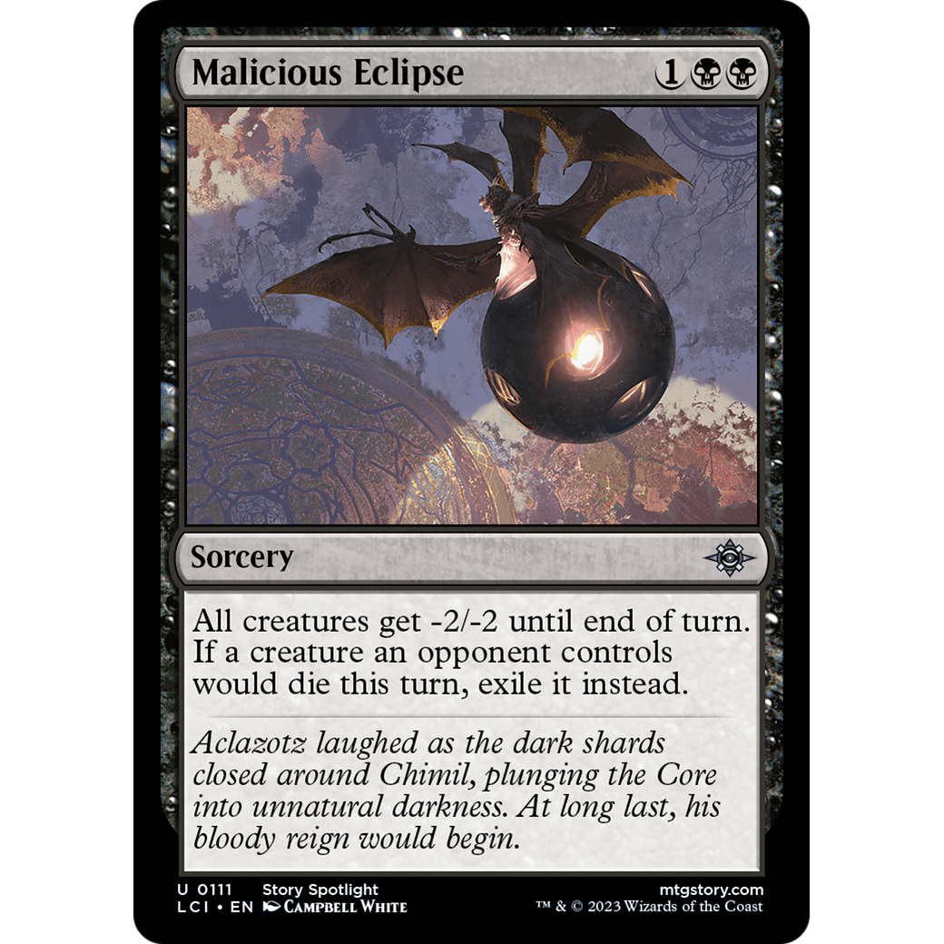 Malicious Eclipse (LCI-111) - The Lost Caverns of Ixalan