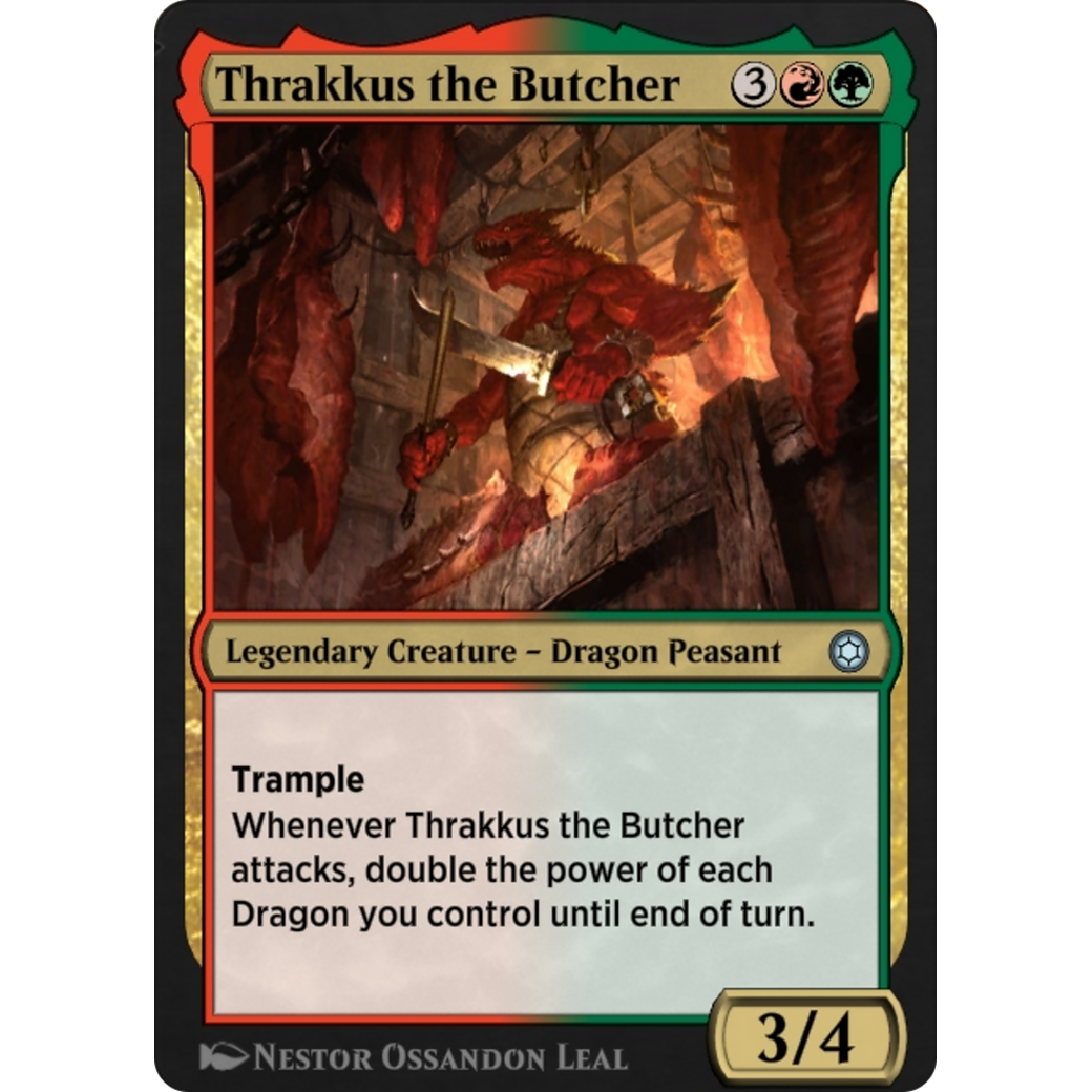 Thrakkus the Butcher (HBG-250) - Alchemy Horizons: Baldur's Gate