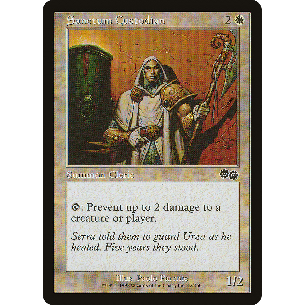 Sanctum Custodian (USG-042) - Urza's Saga