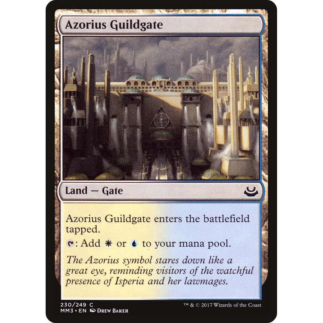 Azorius Guildgate (MM3-230) - Modern Masters 2017