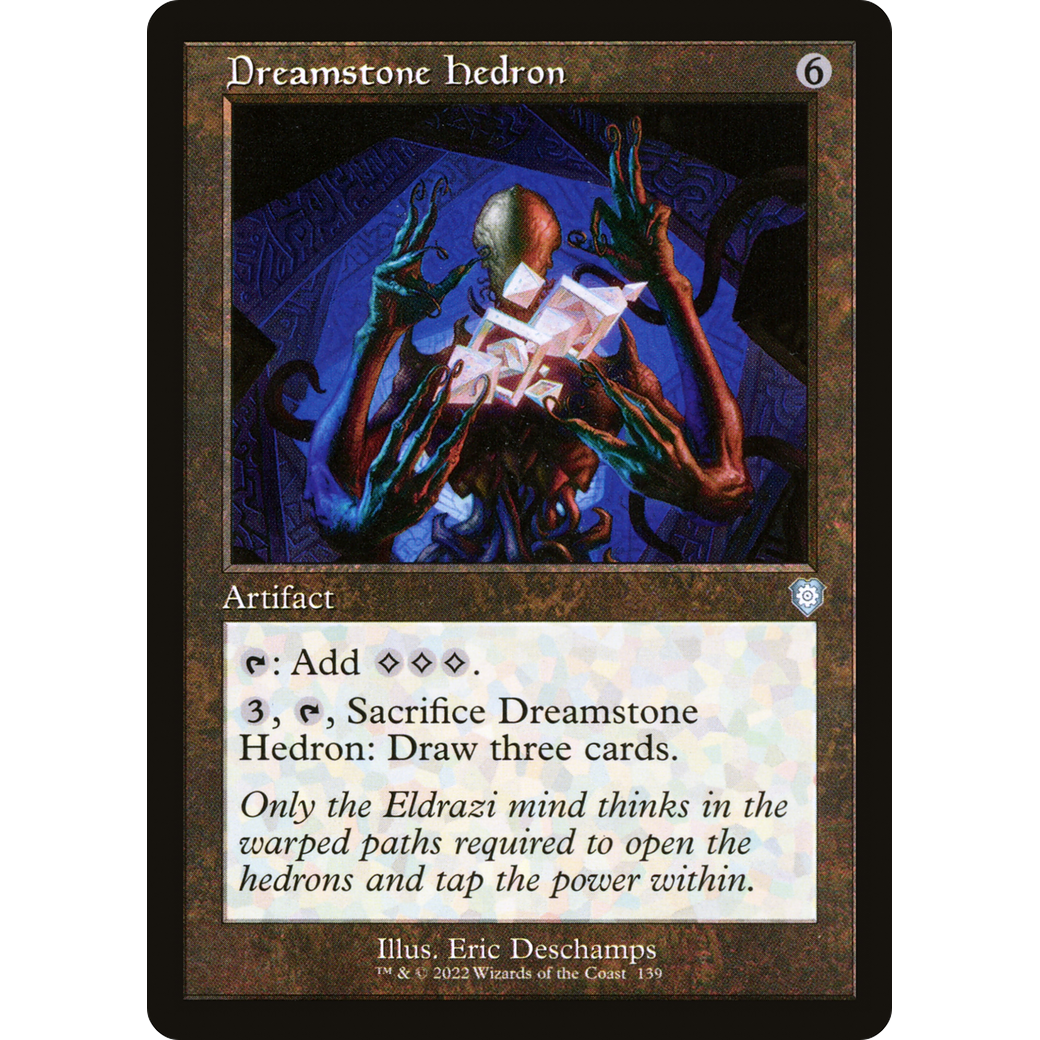 Dreamstone Hedron (Retro Frame) (BRC-139) - The Brothers' War Commander