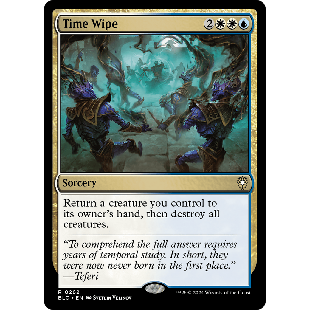 Time Wipe (BLC-262) - Bloomburrow Commander