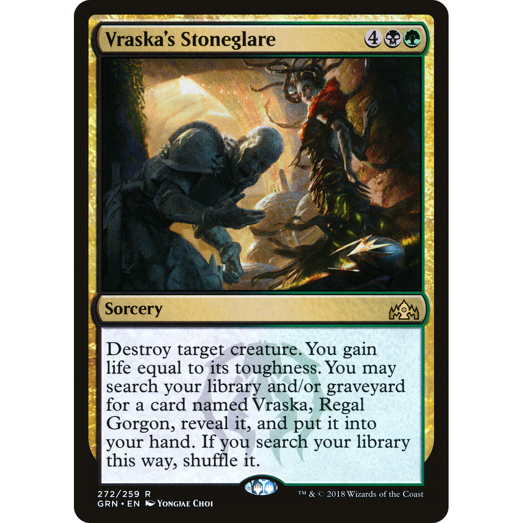 Vraska's Stoneglare (GRN-272) - Guilds of Ravnica