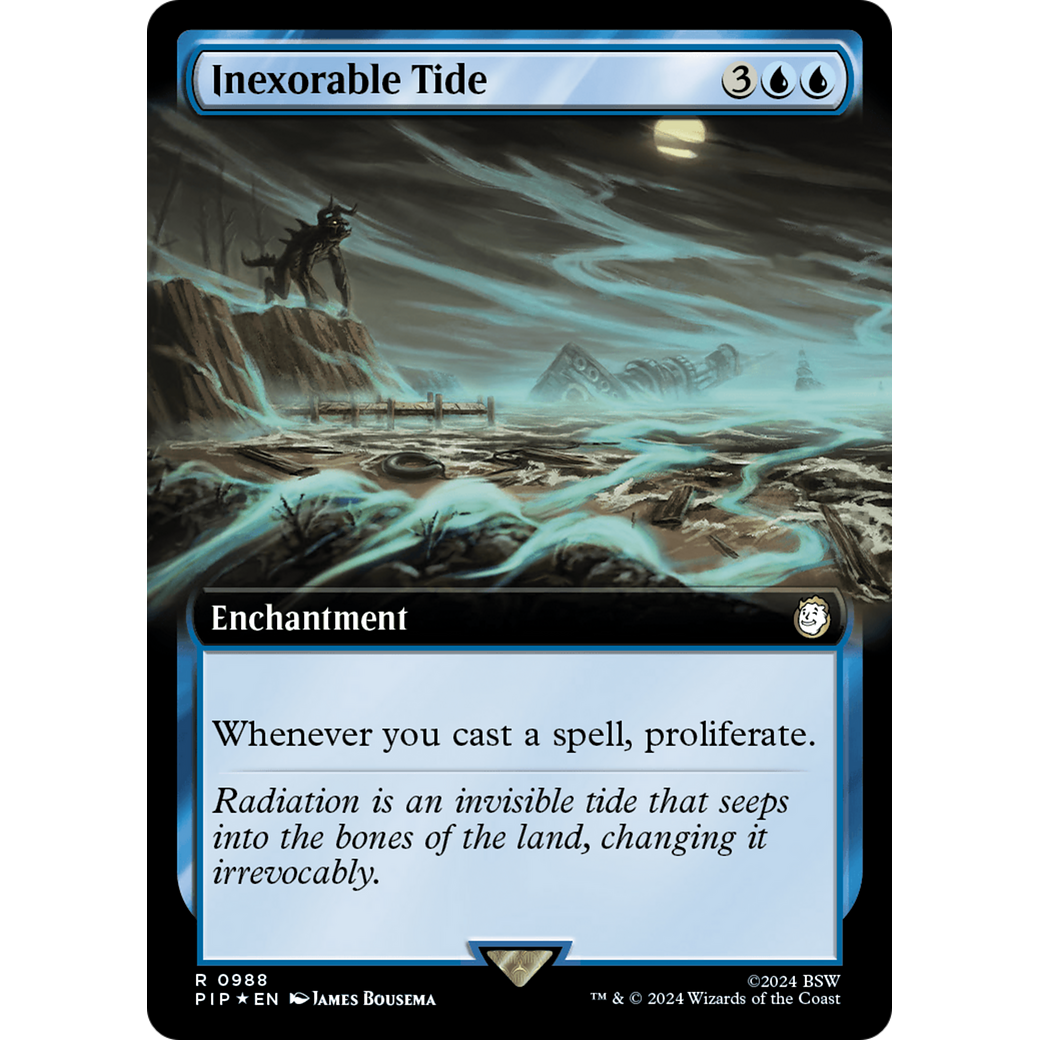 Inexorable Tide (PIP-988) - Fallout: (Extended Art) Foil
