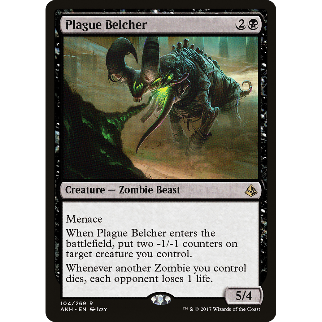 Plague Belcher (AKH-104) - Amonkhet Foil