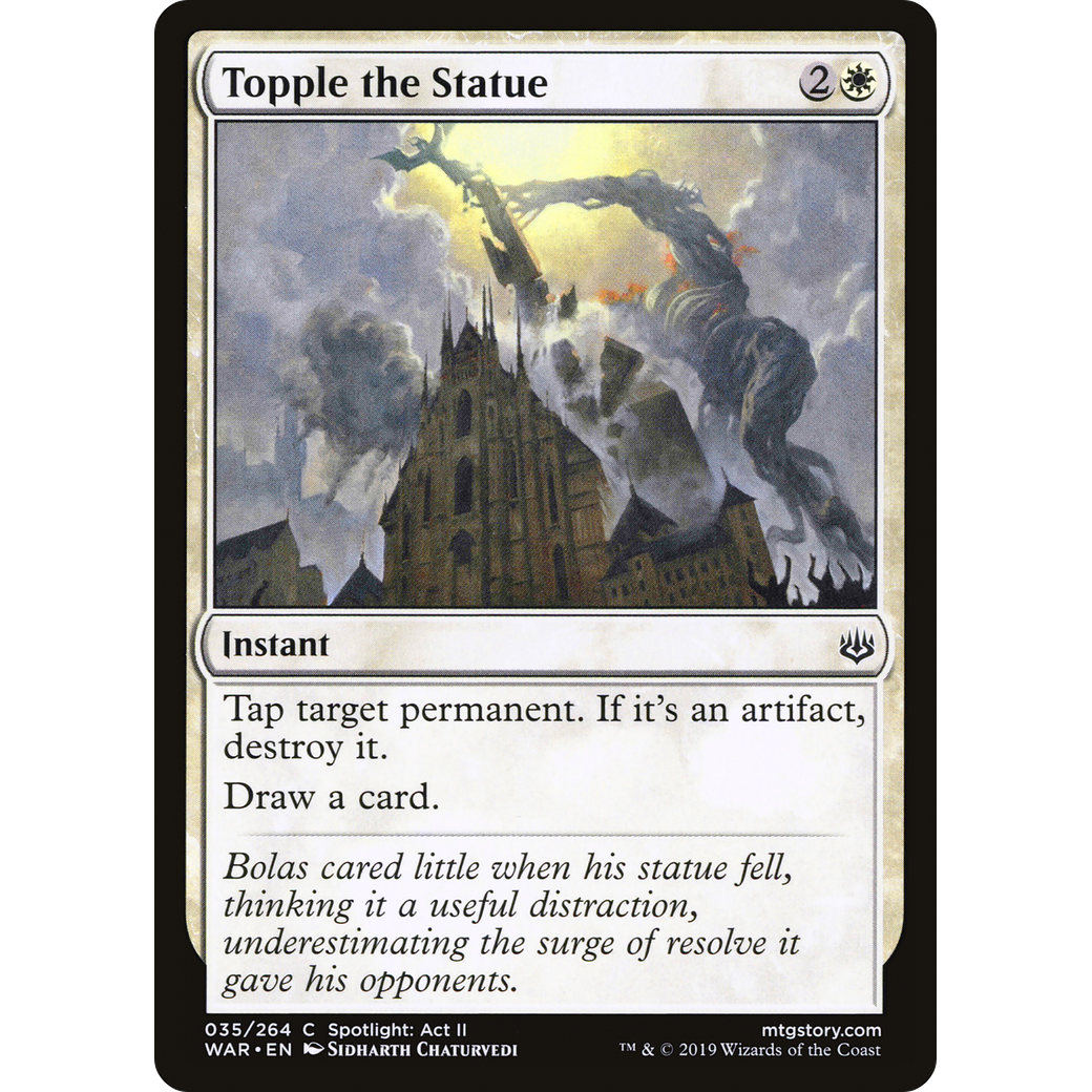 Topple the Statue (WAR-035) - War of the Spark