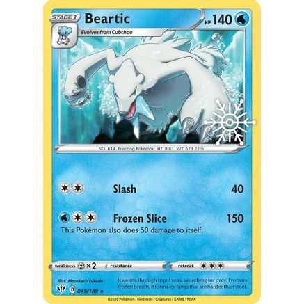 Beartic - 049/189 (Holiday Calendar) 49 - Miscellaneous Cards & Products Holofoil