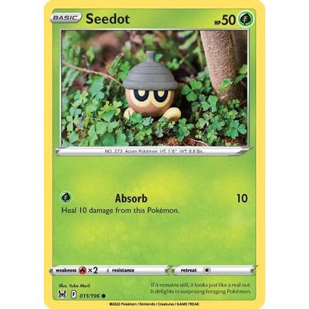 Seedot 11/196 - SWSH11 Lost Origin