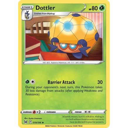 Dottler 19/196 - SWSH11 Lost Origin Reverse Holofoil