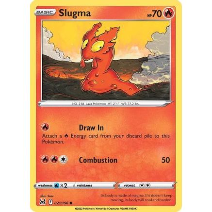 Slugma 21/196 - SWSH11 Lost Origin
