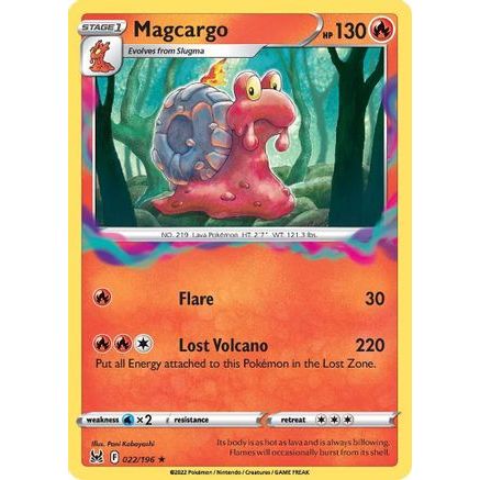 Magcargo 22/196 - SWSH11 Lost Origin Reverse Holofoil