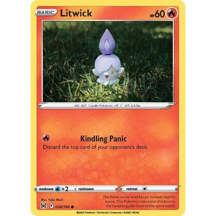 Litwick 24/196 - SWSH11 Lost Origin Reverse Holofoil