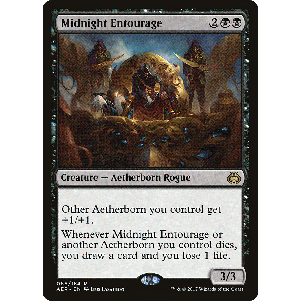 Midnight Entourage (AER-066) - Aether Revolt