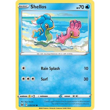 Shellos 39/196 - SWSH11 Lost Origin