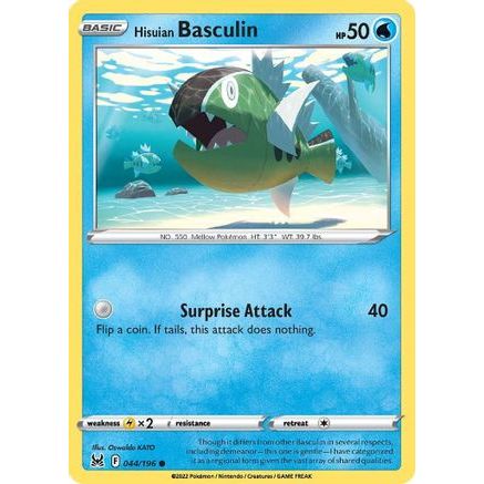 Hisuian Basculin 44/196 - SWSH11 Lost Origin