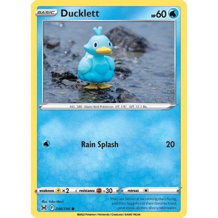 Ducklett 46/196 - SWSH11 Lost Origin Reverse Holofoil