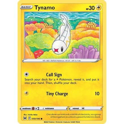 Tynamo 59/196 - SWSH11 Lost Origin