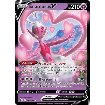 Enamorus V 82/196 - SWSH11 Lost Origin Holofoil
