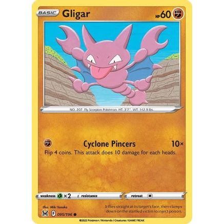Gligar 95/196 - SWSH11 Lost Origin