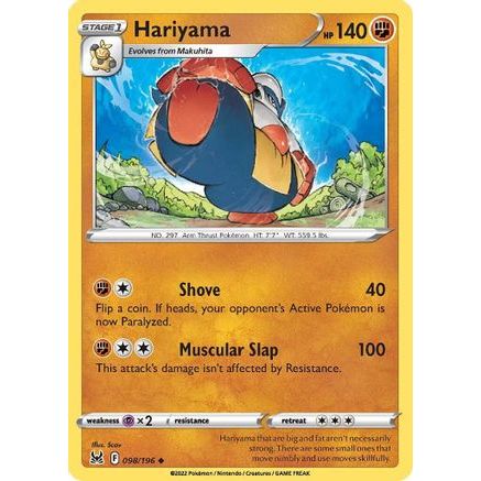 Hariyama 98/196 - SWSH11 Lost Origin