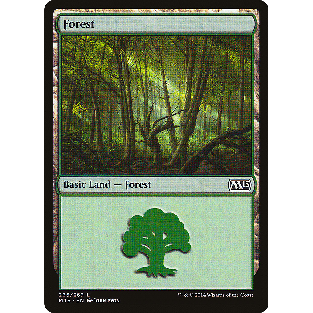 Forest (266) (M15-266) - Magic 2015 Foil