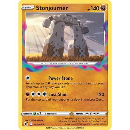 Stonjourner 111/196 - SWSH11 Lost Origin
