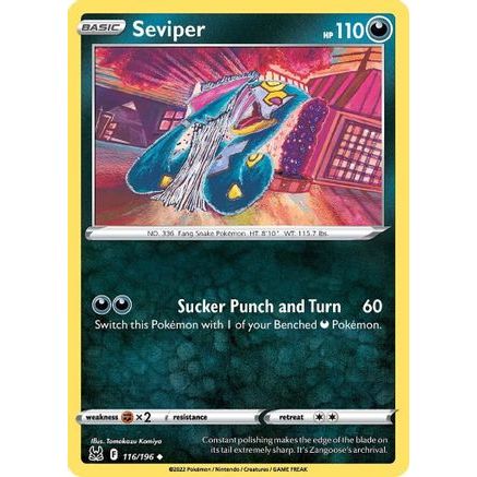 Seviper 116/196 - SWSH11 Lost Origin