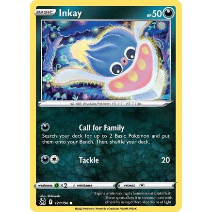 Inkay (121) 121/196 - SWSH11 Lost Origin