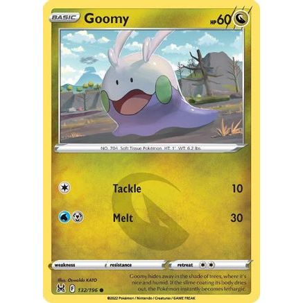 Goomy 132/196 - SWSH11 Lost Origin Reverse Holofoil