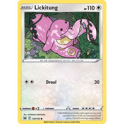 Lickitung 138/196 - SWSH11 Lost Origin