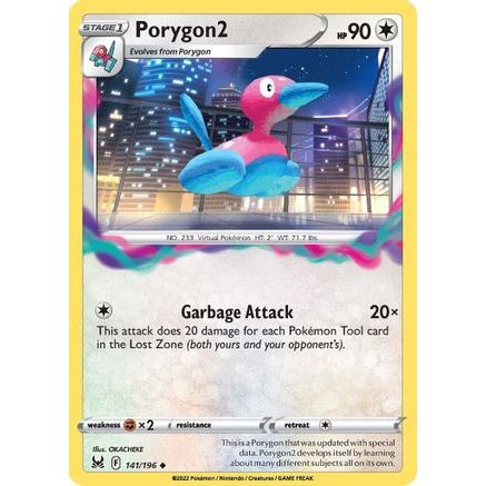 Porygon2 141/196 - SWSH11 Lost Origin