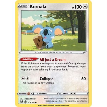 Komala 149/196 - SWSH11 Lost Origin