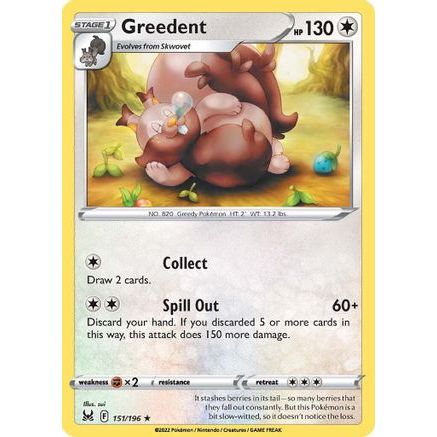 Greedent 151/196 - SWSH11 Lost Origin