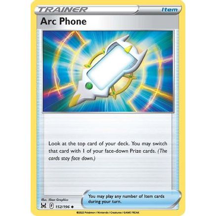 Arc Phone 152/196 - SWSH11 Lost Origin Reverse Holofoil