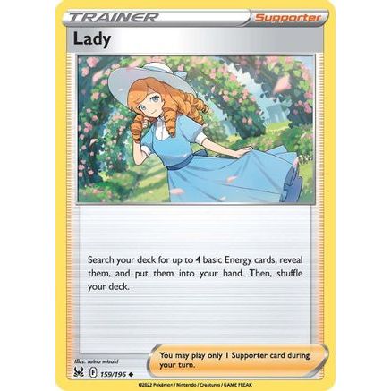 Lady 159/196 - SWSH11 Lost Origin