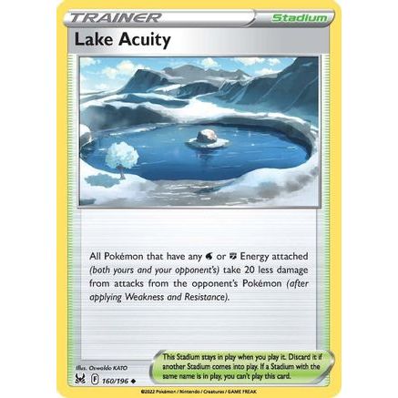 Lake Acuity 160/196 - SWSH11 Lost Origin