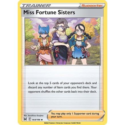 Miss Fortune Sisters 164/196 - SWSH11 Lost Origin