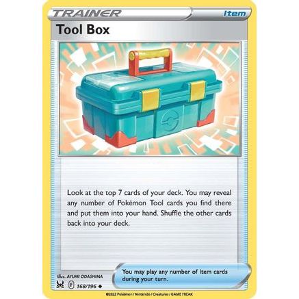 Tool Box 168/196 - SWSH11 Lost Origin Reverse Holofoil