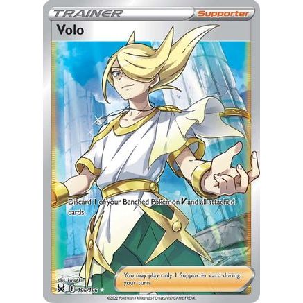 Volo (Full Art) 196/196 - SWSH11 Lost Origin Holofoil