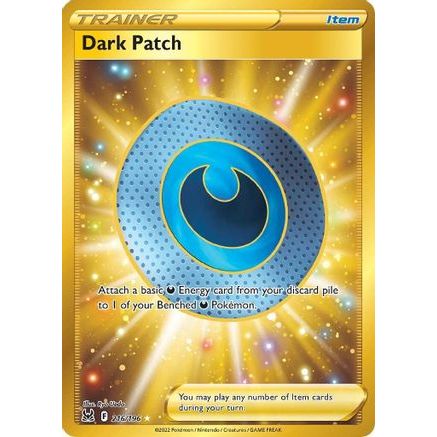 Dark Patch (Secret) 216/196 - SWSH11 Lost Origin Holofoil