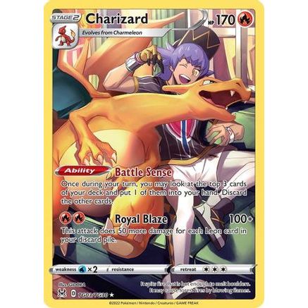 Charizard TG03/30 - SWSH11 Lost Origin Trainer Gallery Holofoil