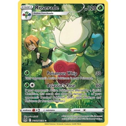 Roserade TG02/30 - SWSH11 Lost Origin Trainer Gallery Holofoil