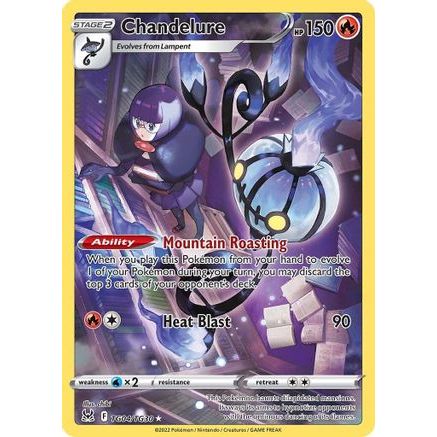 Chandelure TG04/30 - SWSH11 Lost Origin Trainer Gallery Holofoil