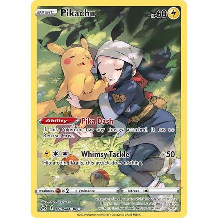 Pikachu TG05/30 - SWSH11 Lost Origin Trainer Gallery Holofoil
