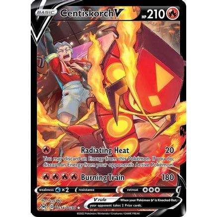 Centiskorch V TG14/30 - SWSH11 Lost Origin Trainer Gallery Holofoil