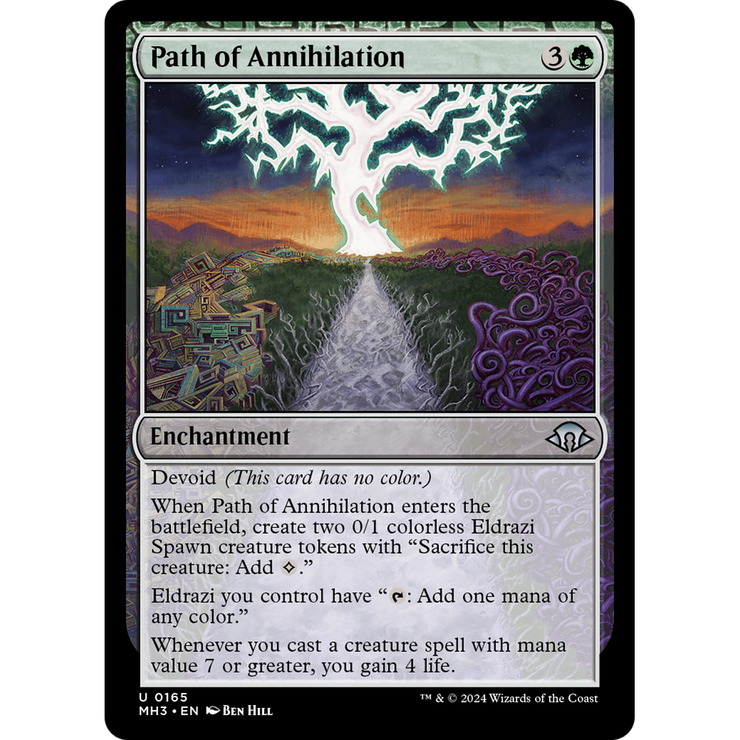 Path of Annihilation (MH3-165) - Modern Horizons 3: (devoid)