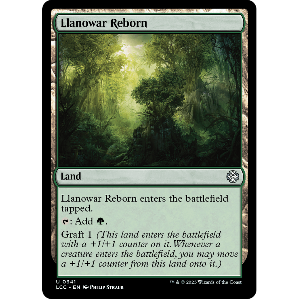 Llanowar Reborn (LCC-341) - The Lost Caverns of Ixalan Commander