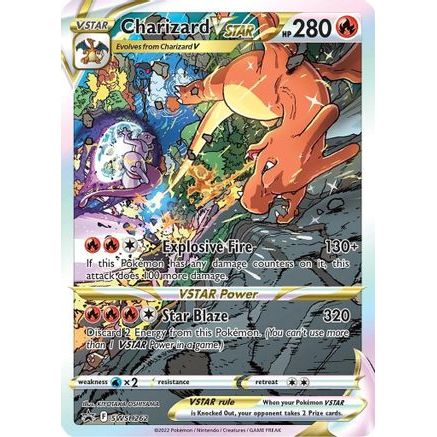 Charizard VSTAR - SWSH262 SWSH262/307 - SWSH Sword & Shield Promo Cards Holofoil